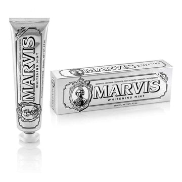 Marvis Tandpasta - Whitening Mint - 85 ml - Baard en Co - Tandpasta - 8004395111718