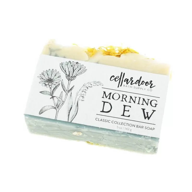 Morning Dew Bar Soap 142g - Cellardoor bath supply co - Baard en Co - Badzeep - 028672210237
