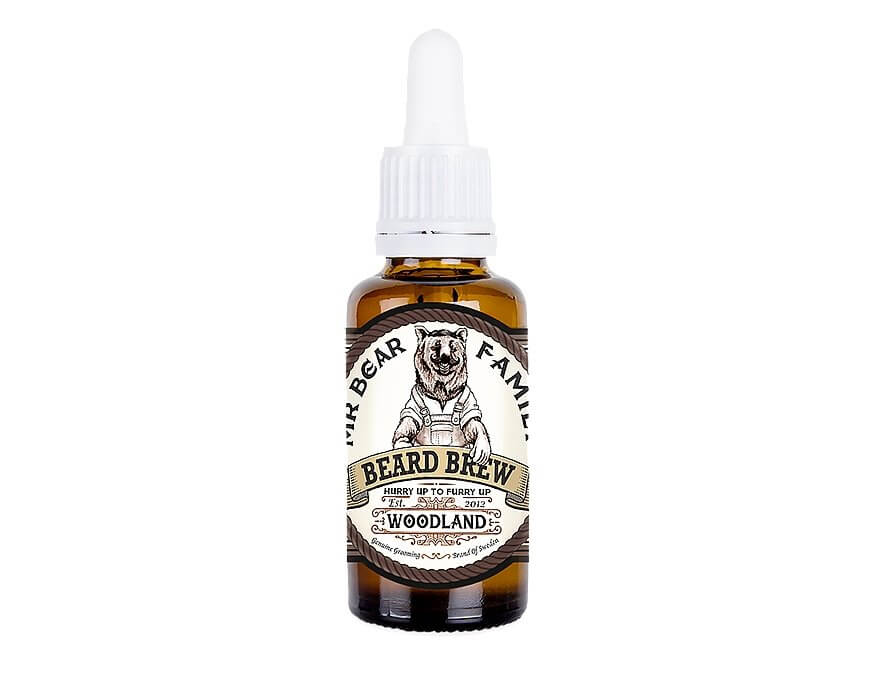 Mr. Bear Beard Brew Woodland - Baard en Co - Baardolie - 0000073144953