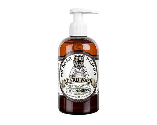 Mr. Bear Beard Wash Wilderness - Baard en Co - Baardshampoo - 7350084610019