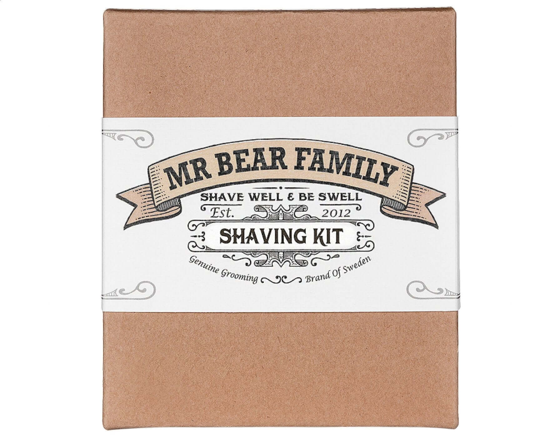 Mr Bear Family Shaving Kit - Baard en Co - Scheerkist - 7350084610972