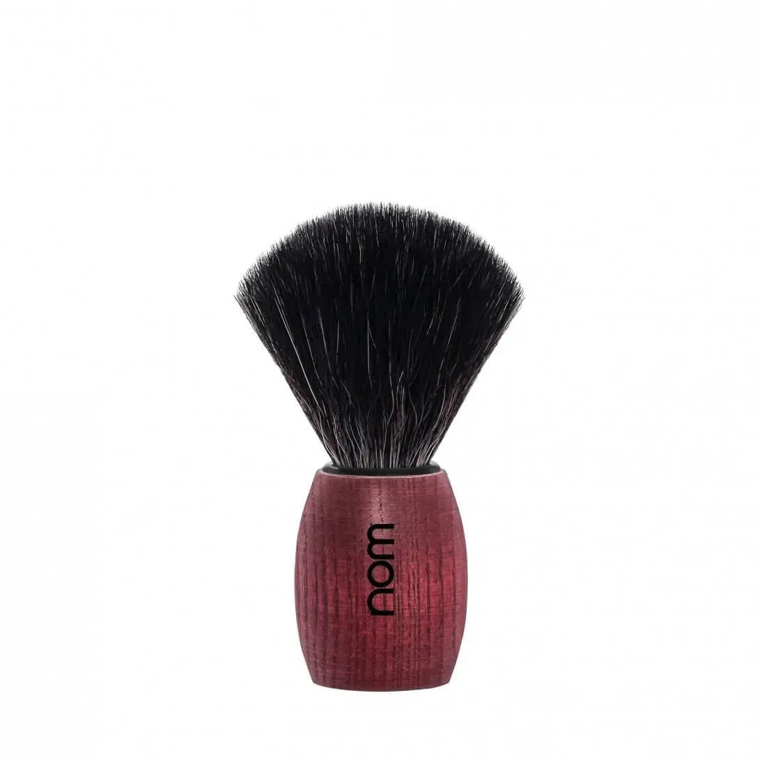 NOM OLE Scheerkwast Blushed Ash, Black Fibre - Baard en Co - Scheerkwast synthetisch - 4028982210947