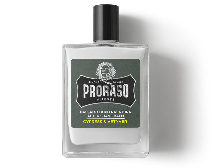 Proraso aftershave balsem Cypress& Vetyver 100 ml - Baard en Co - Aftershave - 8004395007820