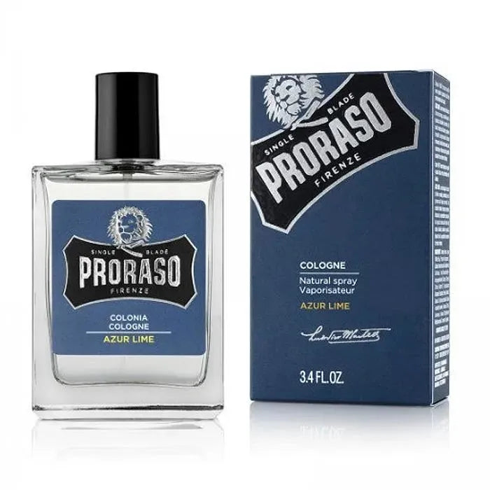 Proraso cologne azur lime 100ml - Baard en Co - Parfum - 8004395007714