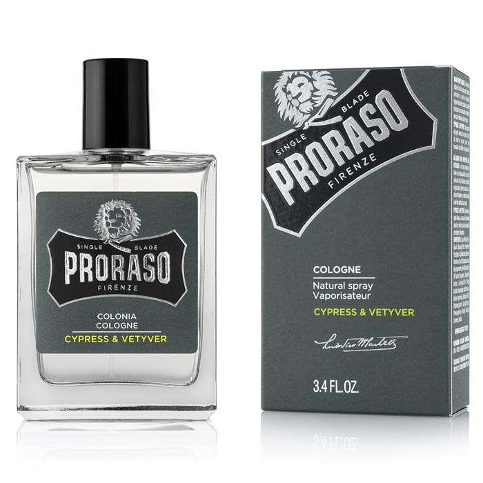 Proraso cologne cypress and vetyver 100 ml - Baard en Co - Parfum - 8004395007721