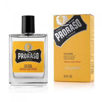 Proraso cologne wood and spice 100 ml - Baard en Co - Parfum - 8004395007707