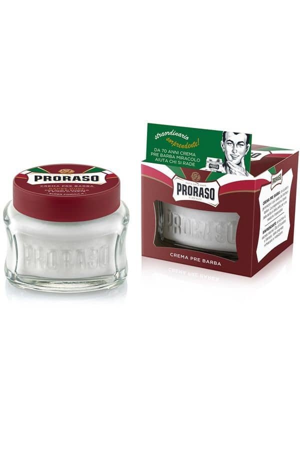 Proraso Pre Shave Cream - Red Sandalwood & Karite Butter - Baard en Co - Pre Shave - 8004395001224