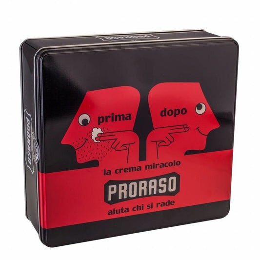 Proraso vintage gift box red - Baard en Co - Scheerkit - 8004395003617