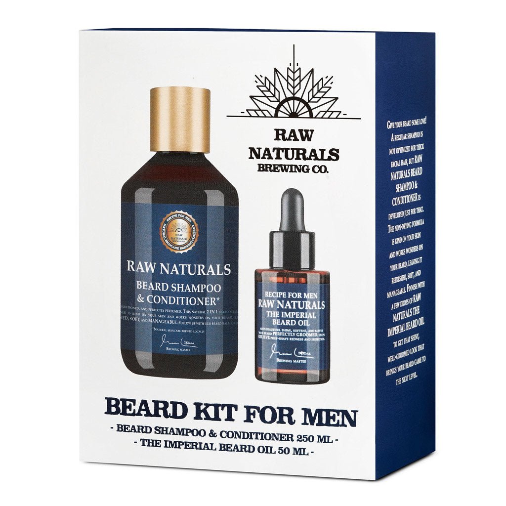 RAW Naturals - Beard Kit - Baard en Co - Giftset - 7391593004005