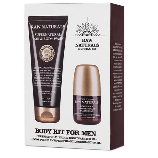 Raw Naturals Body Kit for Men - Baard en Co - Verzorgingssets - 7391593004364