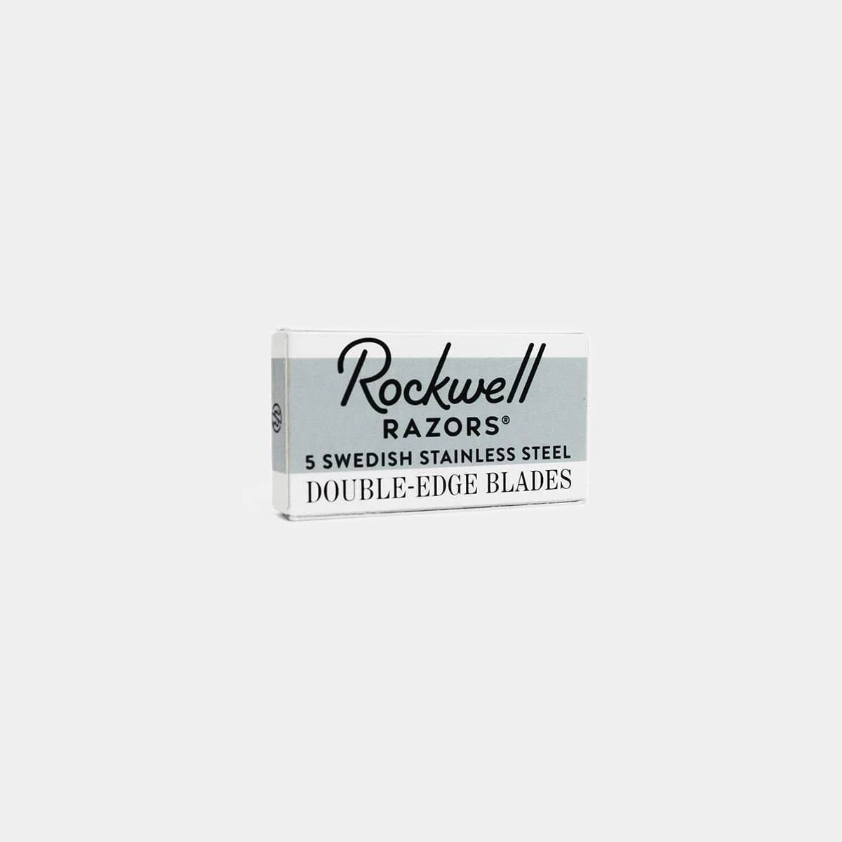 Rockwell Razors - 5 Double-Edge Razor Blades - 1 doosje van 5 stuks - Baard en Co - Scheermesjes - 881314153480