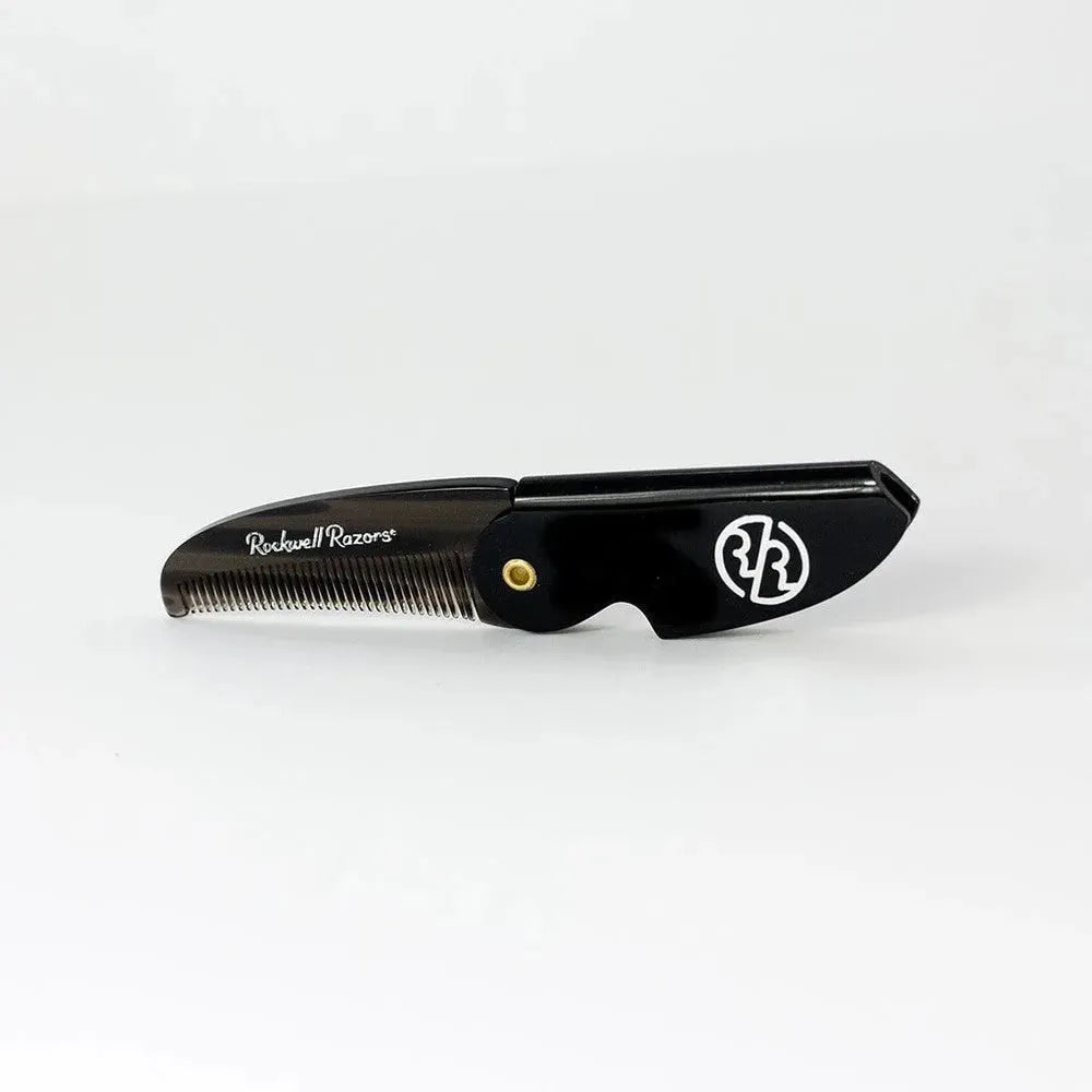 Rockwell Razors - Vouwbaar Snor- en Baardkam - Baard en Co - Snorkam - 419654960880