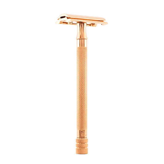 Safety Razor 24G - Extra Long - rose gold - Baard en Co - Safety Razor - 4045284032039