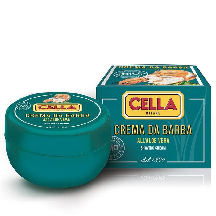 Shaving Cream Organic Bowl 150ml - Cella Milano - Baard en Co - Scheercreme - 8001117570648