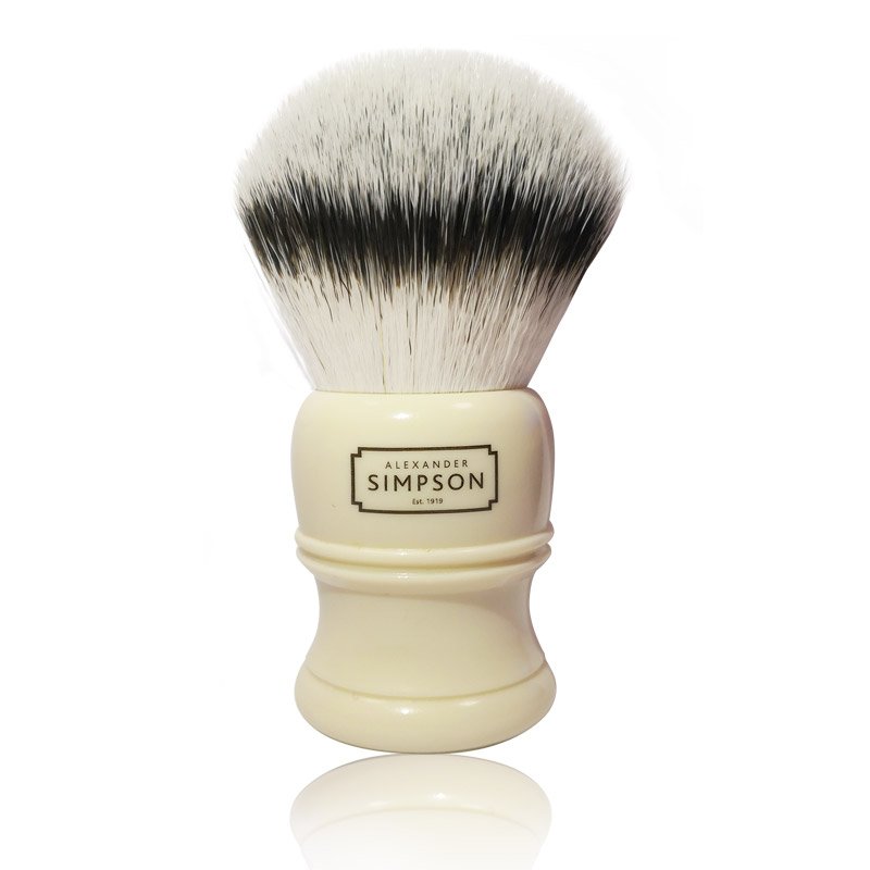 Simpson Shaving Brush "Trafalgar 3" Synthetic - Baard en Co - Scheerkwast synthetisch - 00000052178
