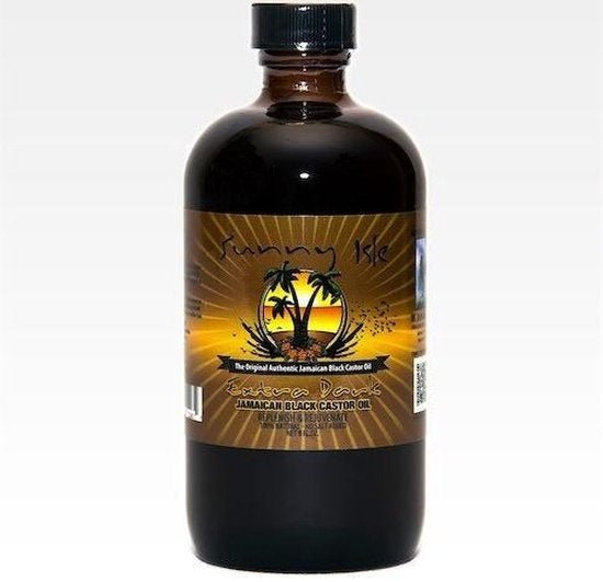 Sunny Isle Extra Dark Jamaican Black Castor Oil 178 ml - Baard en Co - -
