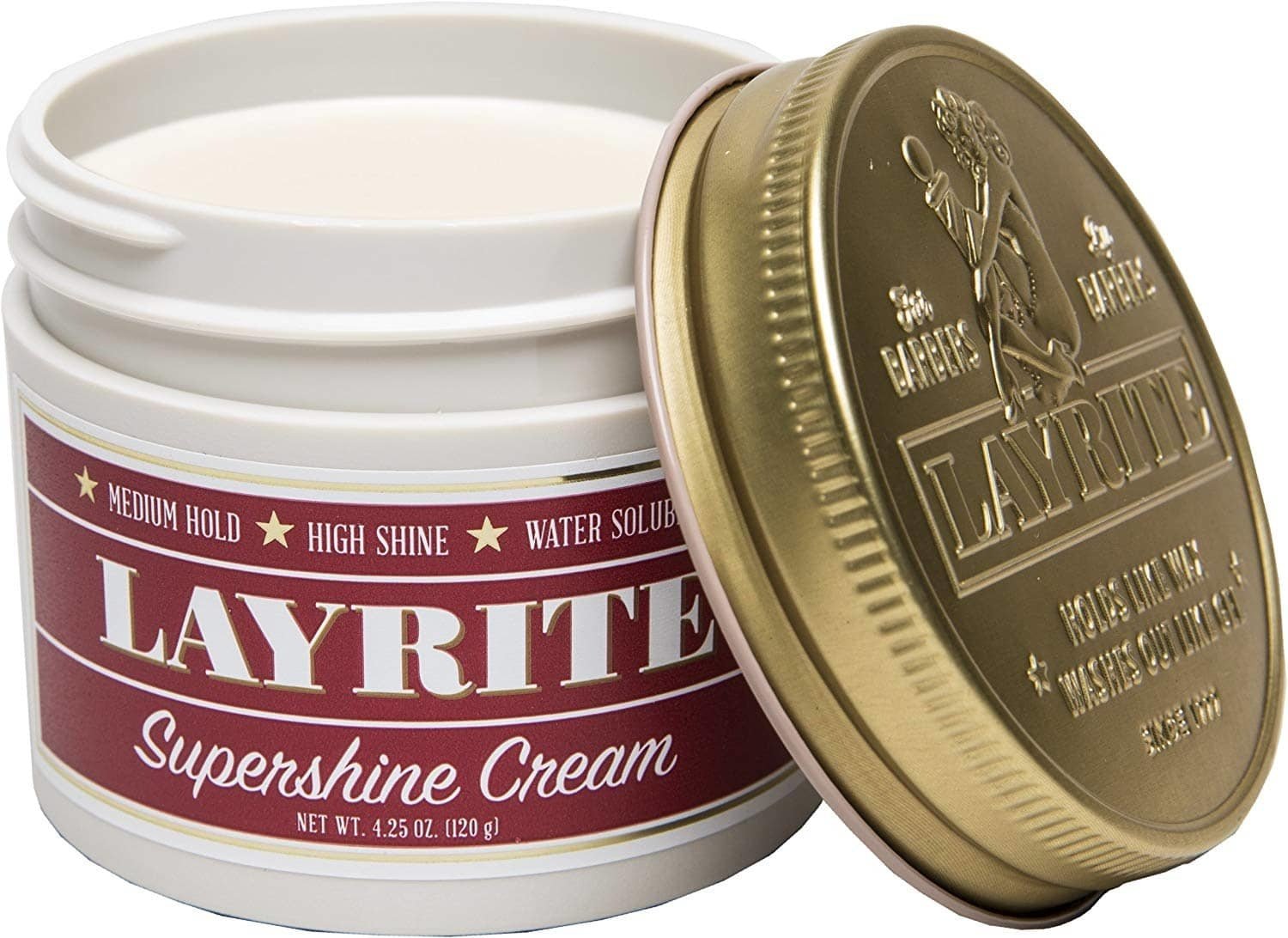 Super Shine Cream - Layrite - 120g - Baard en Co - Pommade -