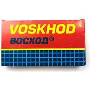 Voskhod Teflon Coated Double Edge Blades - 1 Doosje van (5 st) - Baard en Co - Scheermesjes - 4601236000688