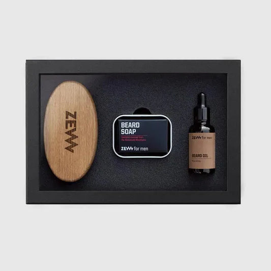 Zew For Men - Baard Giftset - Lumberjack Nourishing - Baard en Co - Baardset - 5906874538838