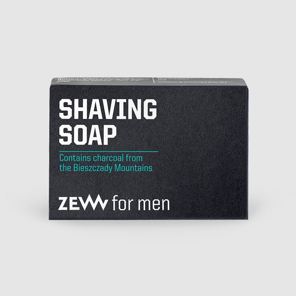 ZEW For Men scheerzeep | met houtskool - Baard en Co - Scheerzeep - 5906874538012